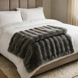 Luxury Fur 3D Throw Blanket 150 x 200cm by Rapport Home