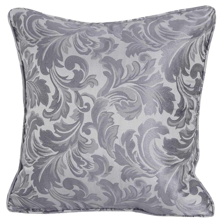 Buckingham Jacquard Grey Cushion Cover 17" x 17" - Ideal