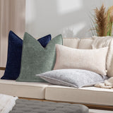 Buxton Super Soft Blue Cushion Cover 50cm x 50cm (50cmx50cm) - additional product view 3