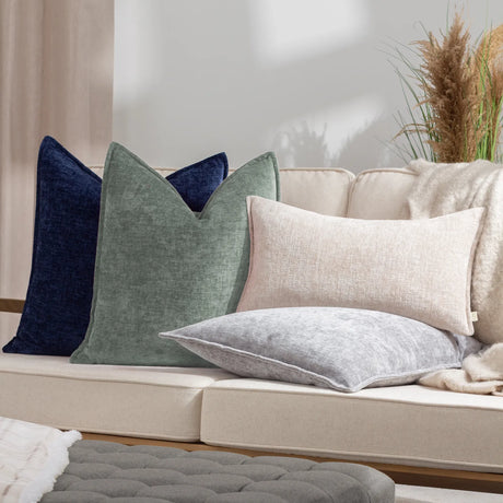 Buxton Super Soft Blue Cushion Cover 50cm x 50cm (50cmx50cm) - additional product view 3