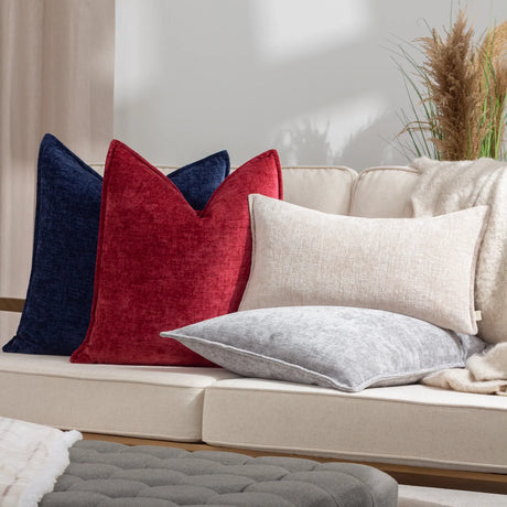 Buxton Super Soft Grey Cushion Cover 50cm x 50cm (50cmx50cm) - additional product view 3
