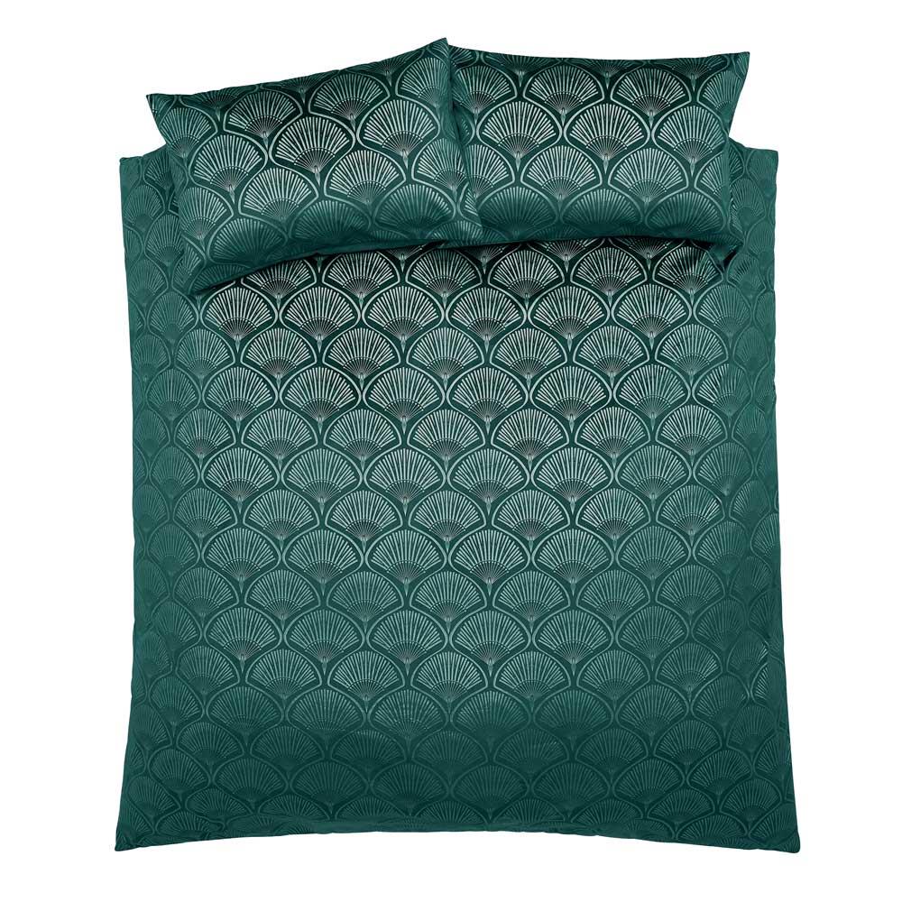 Art Deco Pearl Duvet Cover Set by Catherine Lansfield