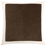 Auden Linen Velvet Cushion Cover 20" x 20" (50cm x 50cm) by Yard