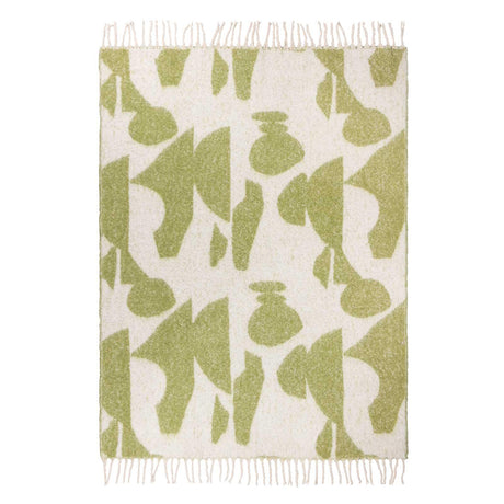 Meta Abstract Throw Blanket 130cm x 180cm by Wylder