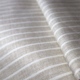 Pencil Stripe Pebble Made To Measure Roman Blind by Style Furnishings