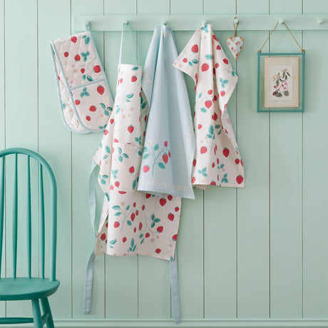 Strawberry Garden Kitchen Textiles Collection by Catherine Lansfield