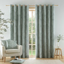 Alder Trees Eyelet Curtains by Catherine Lansfield