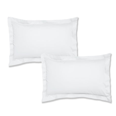 200 Thread Count Cotton Percale Oxford and Housewife Pillowcases by Bianca
