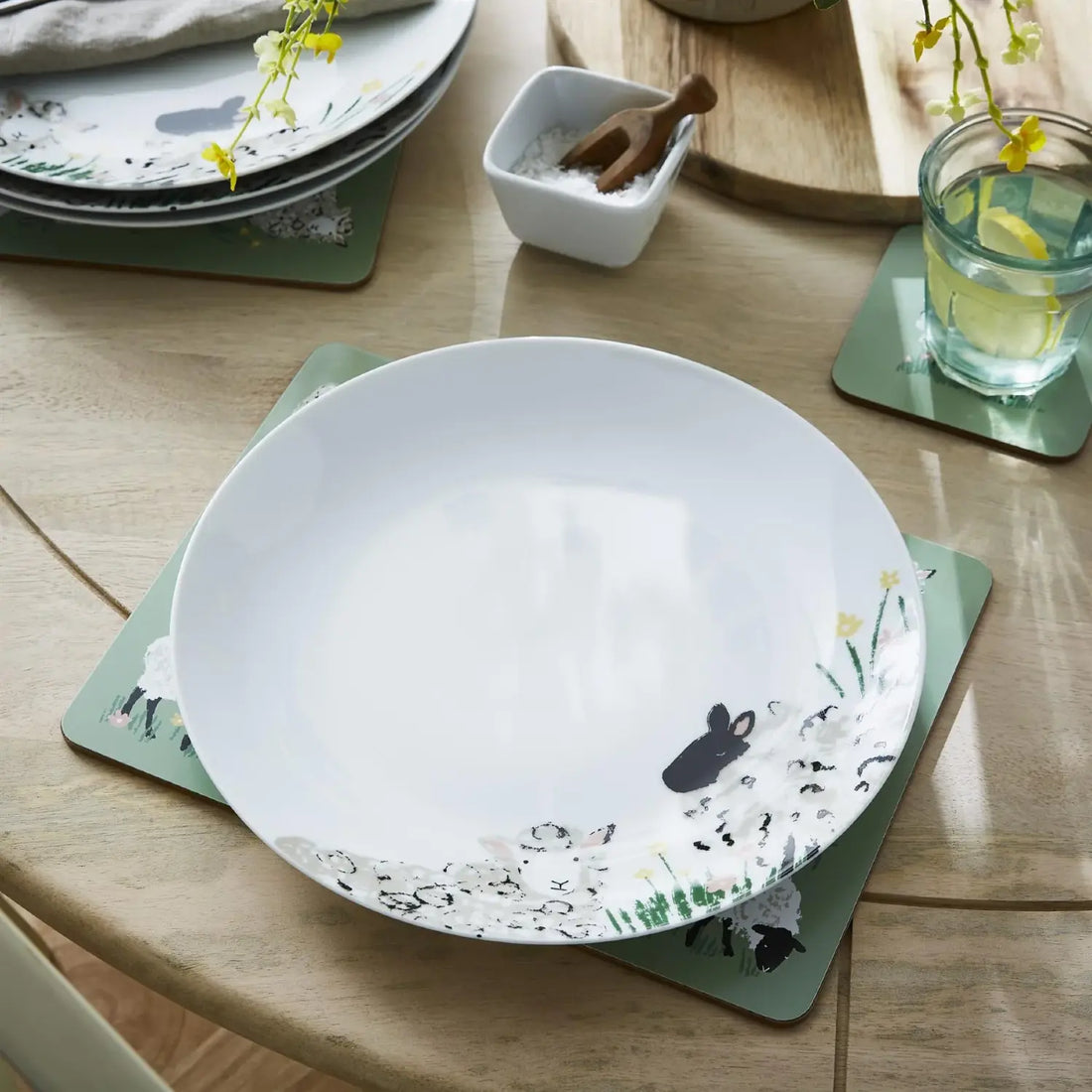 Ulster Weavers Woolly Sheep Cosy Porcelain Dinner Plate