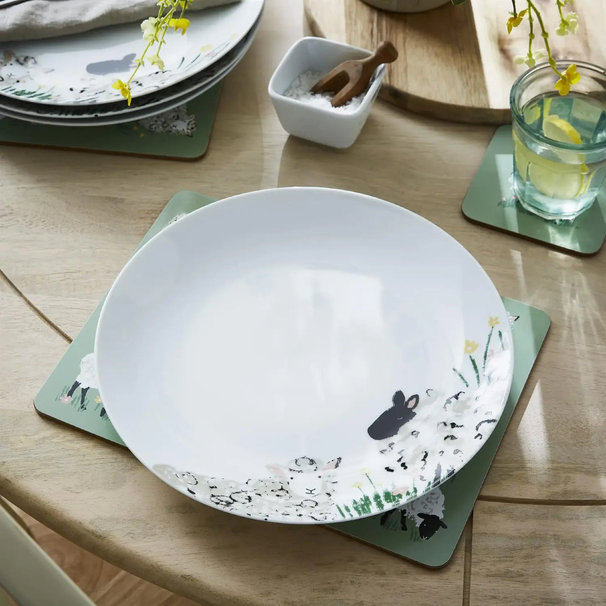 Ulster Weavers Woolly Sheep Cosy Porcelain Dinner Plate