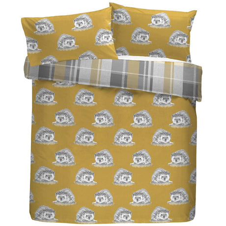 Colville Check Flannelette Brushed Cotton Duvet Cover Set by Dreams & Drapes Lodge