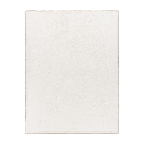 Skye Sherpa Throw Natural + Ink by Yard