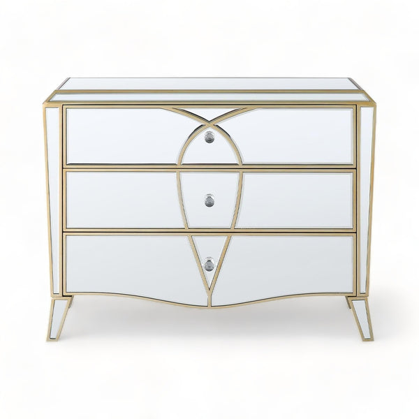 Ana Champagne Chest of Drawers