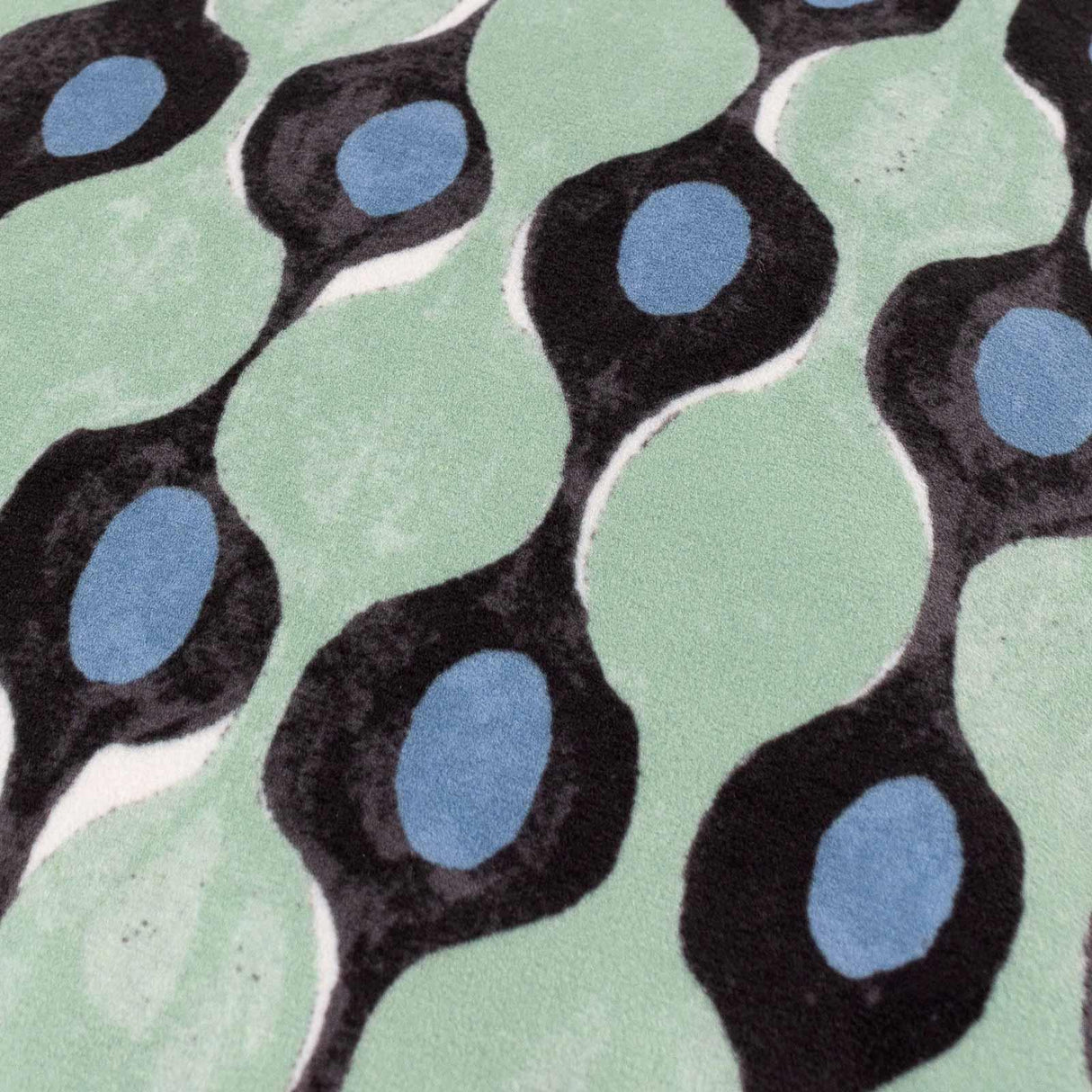 Alentejo Piped Velvet Cushion Cover 17" x 17" (43cm x 43cm) by furn.