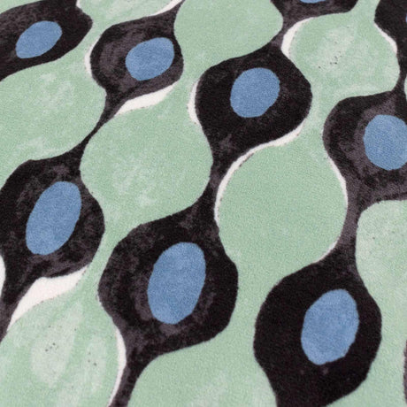 Alentejo Piped Velvet Cushion Cover 17" x 17" (43cm x 43cm) by furn.