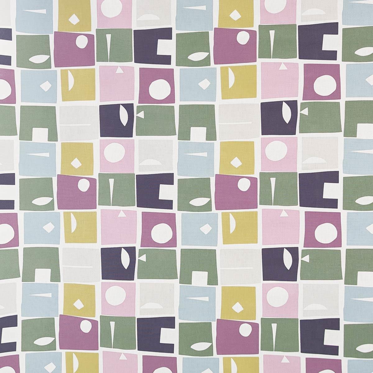 Bonnie Violet Made To Measure Roman Blind by Style Furnishings