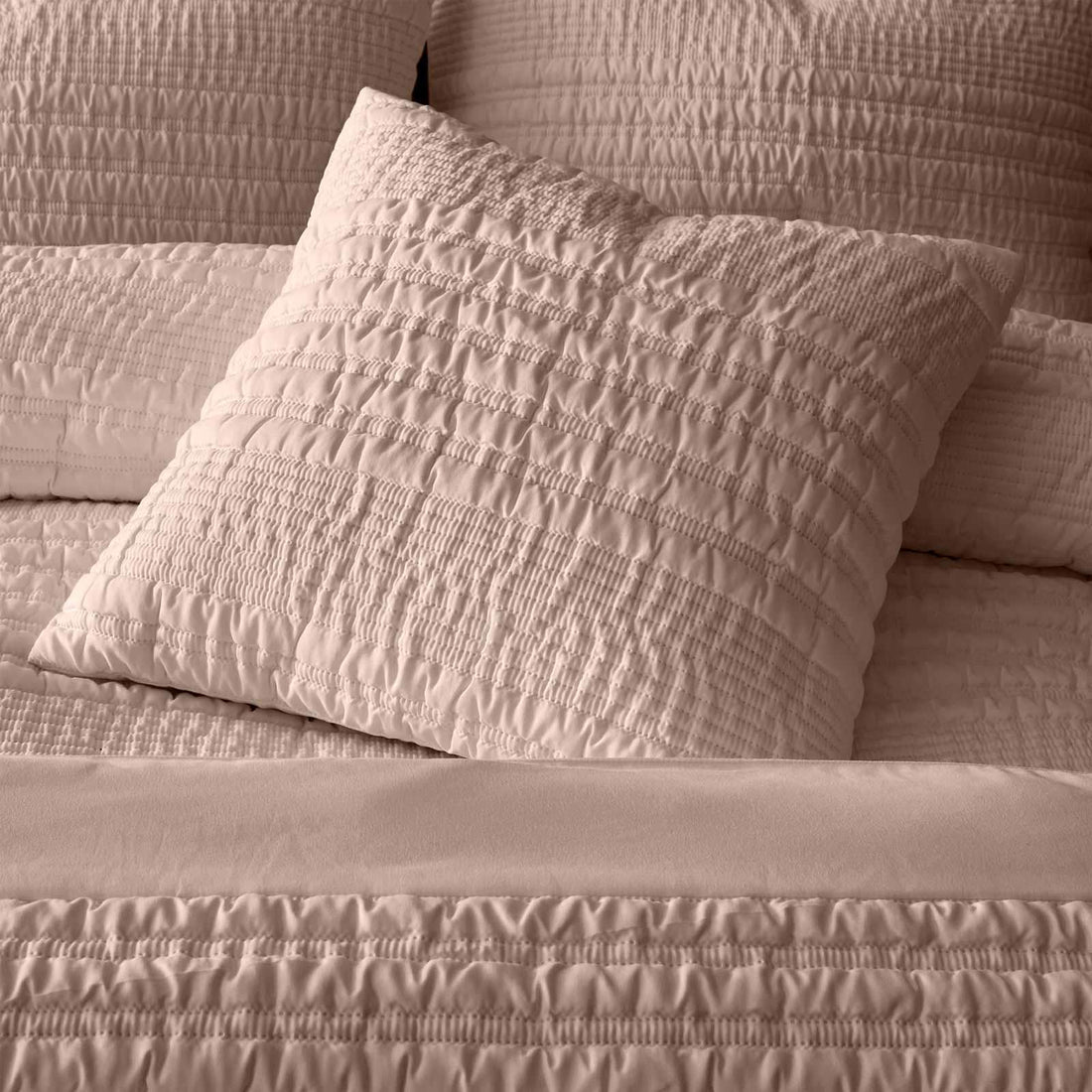 Catherine Lansfield Lennon Stripe Filled Cushion 45cm x 45cm