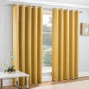 Vogue Thermal Eyelet Dimout Curtains by Enhanced Living