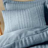 Tamba Jersey Stripe Duvet Cover Set by Pineapple Elephant