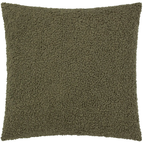 Cabu Chunky Boucle Cushion Cover Khaki 55 x 55cm - image 2