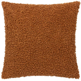 Cabu Textured Boucle Ginger Cushion Cover 45cm x 45cm - additional product view 1