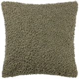 Cabu Textured Boucle Khaki Cushion Cover 45cm x 45cm - additional product view 2
