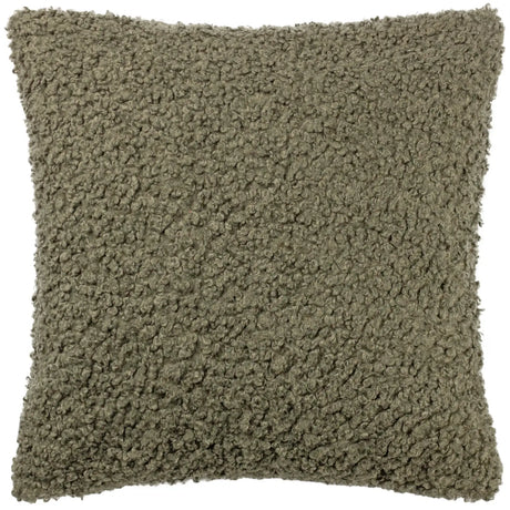 Cabu Textured Boucle Khaki Cushion Cover 45cm x 45cm - additional product view 2