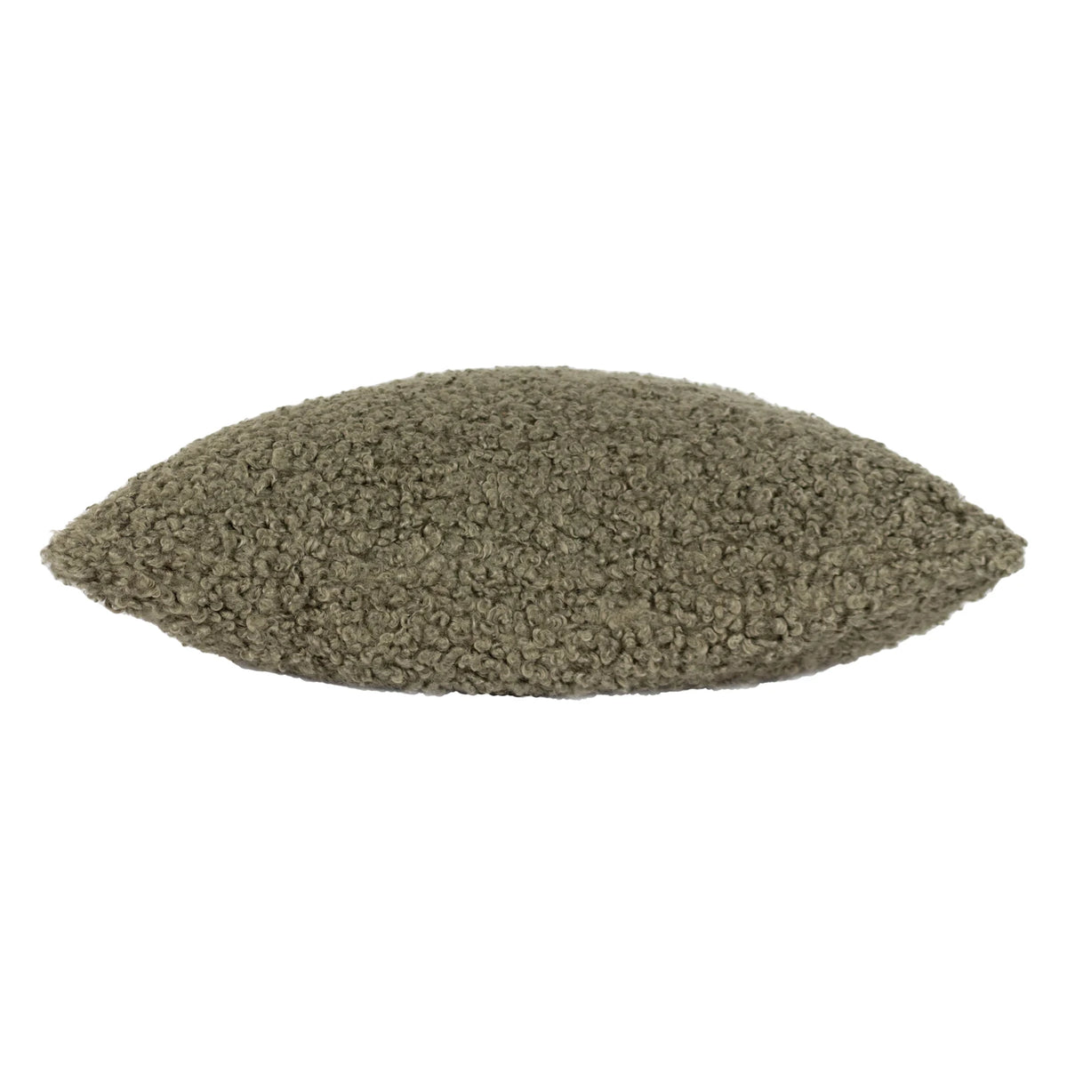 Cabu Textured Boucle Khaki Cushion Cover 45cm x 45cm - additional product view 3