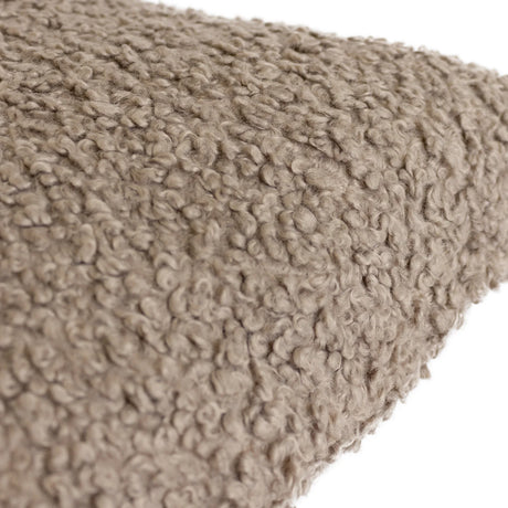 Cabu Textured Boucle Taupe Cushion Cover 45cm x 45cm - additional product view 3