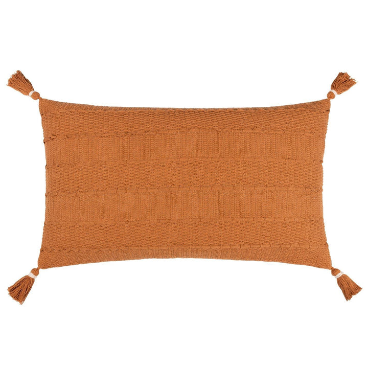 Caliche Ginger Textured Cushion Cover 16" x 24" - Ideal