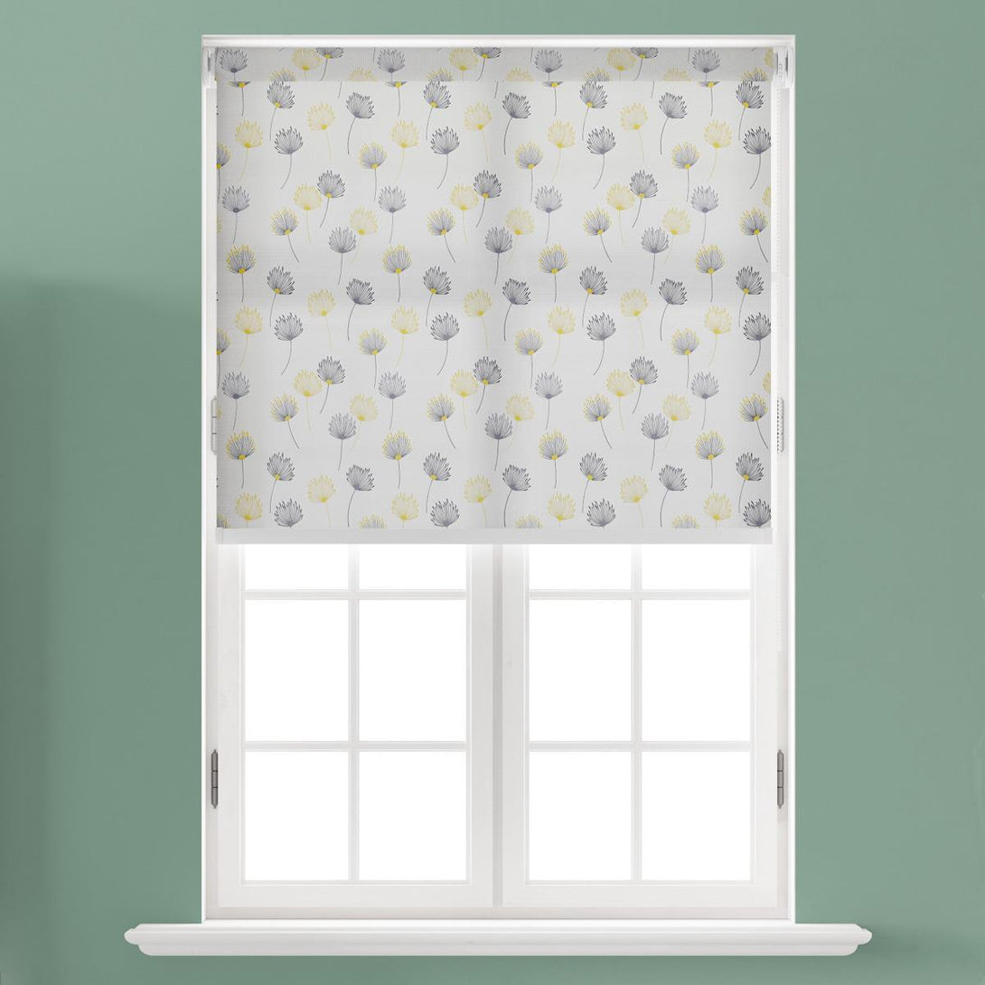 Calista Citrus Dim Out Made to Measure Roller Blind - Ideal