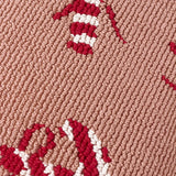Candy Canes Tufted Cushion Cover Pink/Red 45 x 45cm - image 5