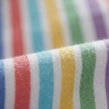 Candy Stripe Flannelette Duvet Cover Set by Rapport Home