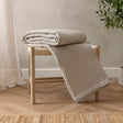 Canopy Waffle Throw Natural 240 x 260cm - image 1