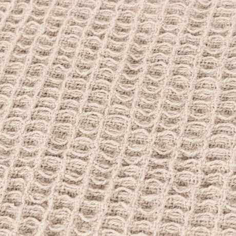 Canopy Waffle Throw Natural 240 x 260cm - image 4