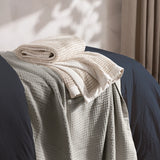 Canopy Waffle Throw Natural 240 x 260cm - image 5