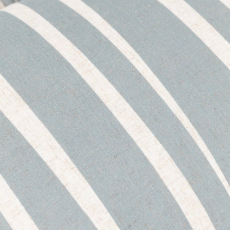 Carmon Stripe Linen / Blue Cushion Cover or Filled Cushion 40cm x 60cm - additional product view 5