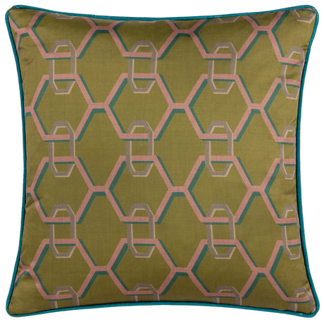 Carnaby Chain Olive Cushion Cover 45cm x 45cm - additional product view 1