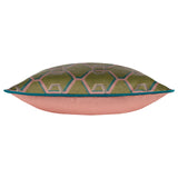 Carnaby Chain Olive Cushion Cover 45cm x 45cm - additional product view 3