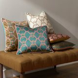 Carnaby Chain Olive Cushion Cover 45cm x 45cm - additional product view 4