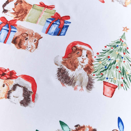 Catherine Lansfield Christmas Guinea Pig Festive Duvet Cover Set 4