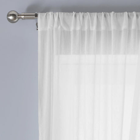 Windsor Macrame Voile Curtain Panel by Enhanced Living