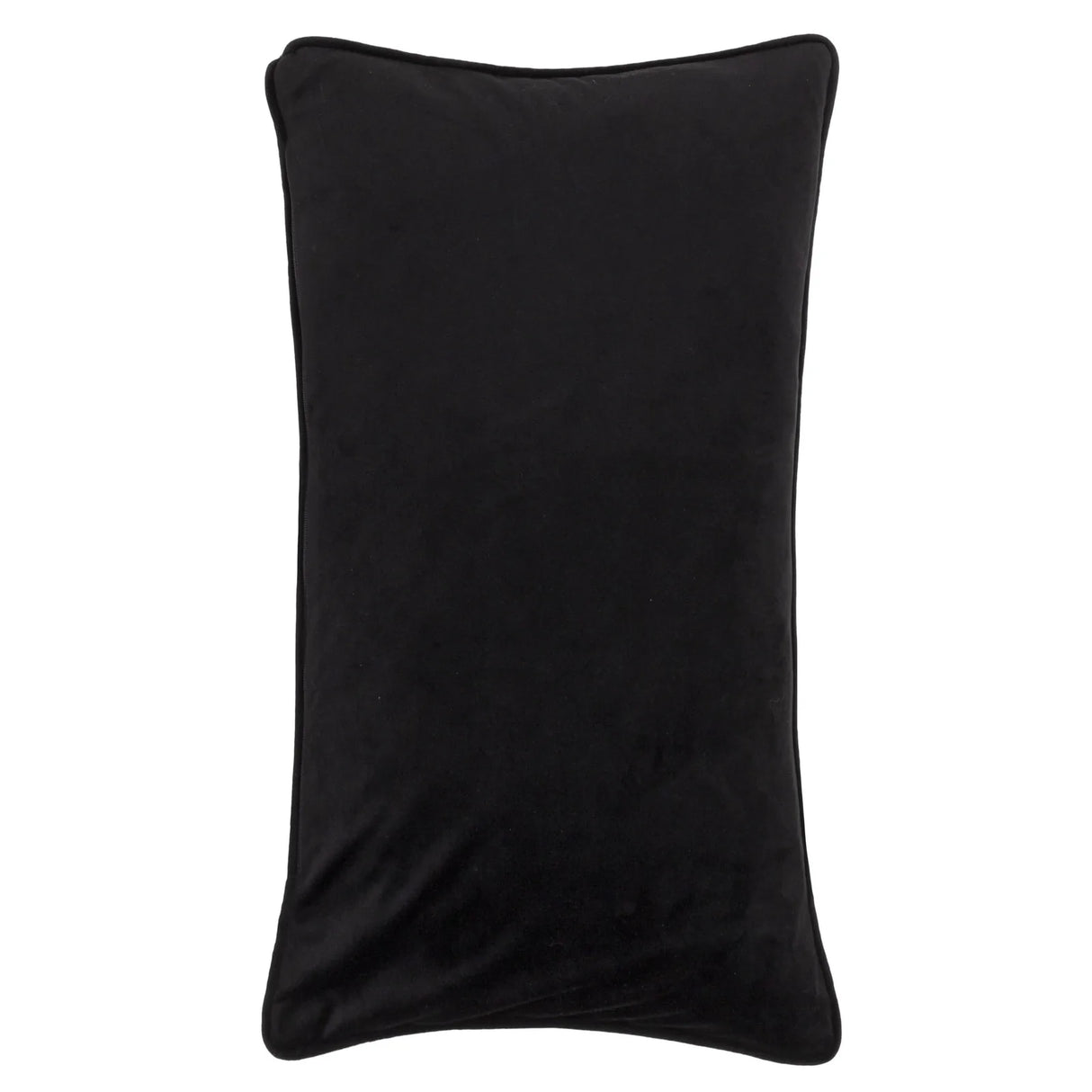 Celestial Stories Embroidered Velvet Cushion Cover Linen/Black 30 x 50cm - image 3