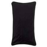 Celestial Stories Embroidered Velvet Cushion Cover Linen/Black 30 x 50cm - image 3