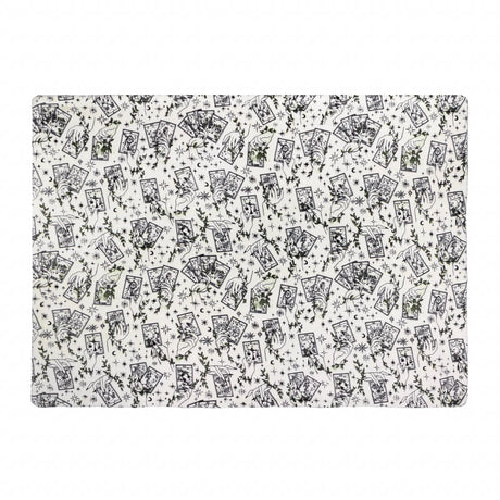Celestial Stories Printed Sherpa Fleece Throw Green 130 x 180cm - image 4