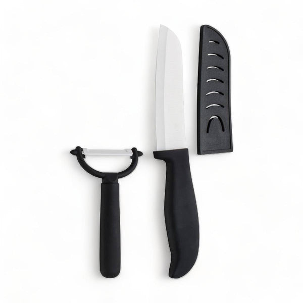 Ceramic Peeler + Knife Set - Ideal