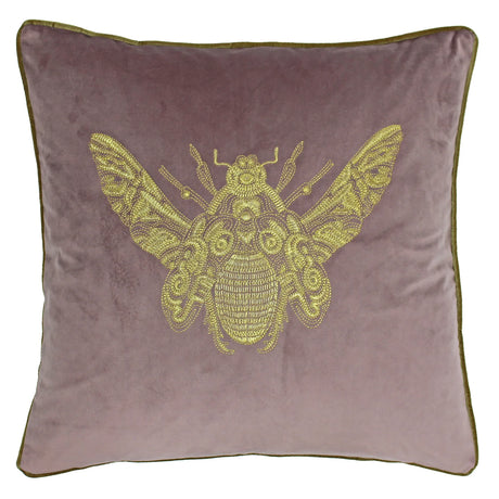 Cerana Velvet Dusky Blush Cushion Cover 50cm x 50cm - additional product view 1