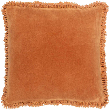 Bertie Washed Cotton Velvet Cushion Cover 18" x 18" (45cm x 45cm) by Yard