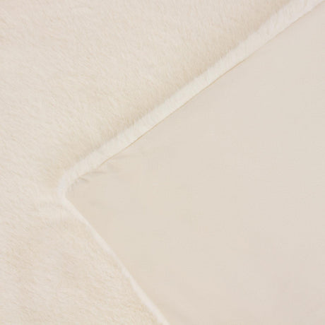 Stanza Faux Fur Throw Blanket 130cm x 180cm by Paoletti