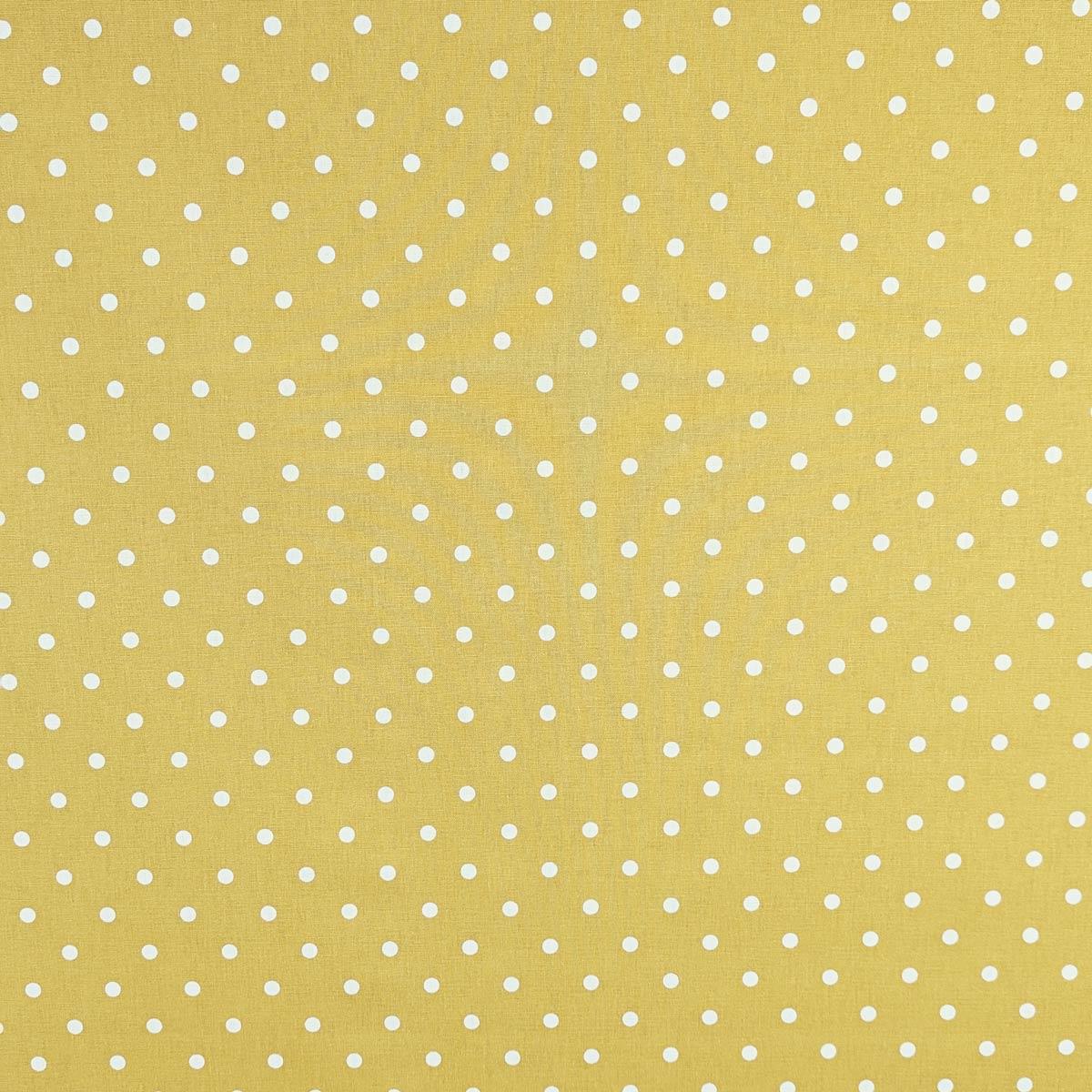 Full Stop Mustard Made To Measure Roman Blind by Style Furnishings